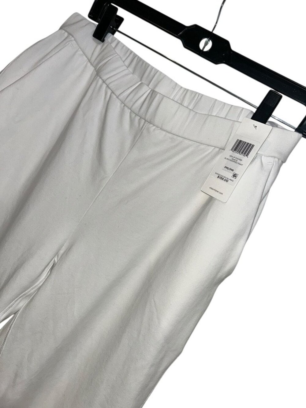 Eileen Fisher petite NEW NWT white slim cropped pants M - Picture 5 of 5